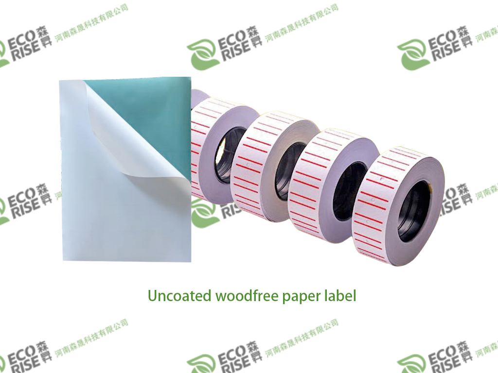 Uncoated Woodfree paper Label